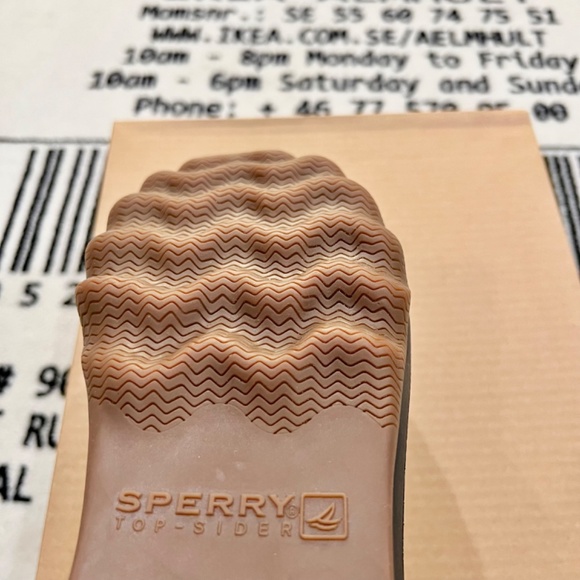 Men's Sperry Brewster Low Duck Waterproof Boot - Chocolate / Black - Picture 7 of 11